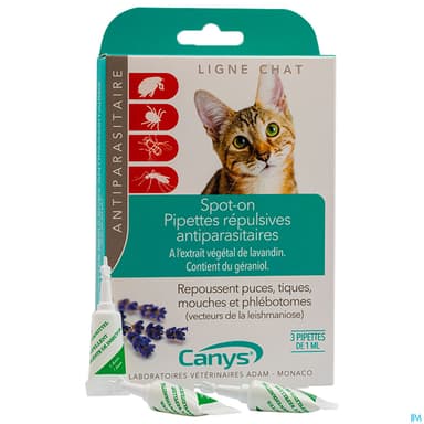 CANYS SPOT ON CHAT PIPET 1ML 3