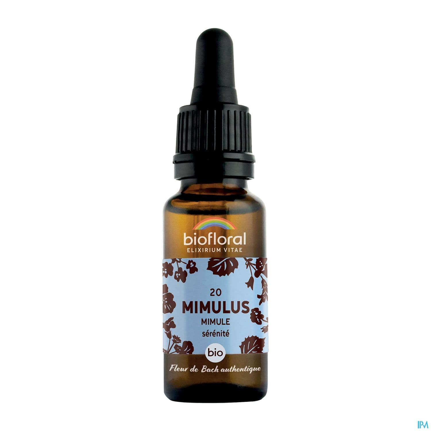 Biofloral 20 Mimulus. Mimule Compte Gouttes Bio Demeter 20ml