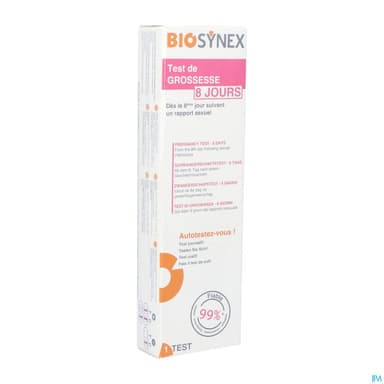 BIOSYNEX TEST GROSSESSE 8 JOURS