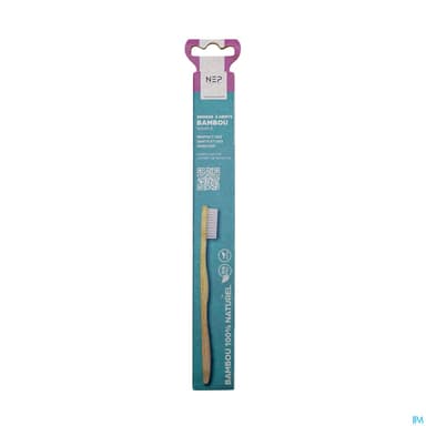 Nep Brosse A Dents Bambou Adulte Souple