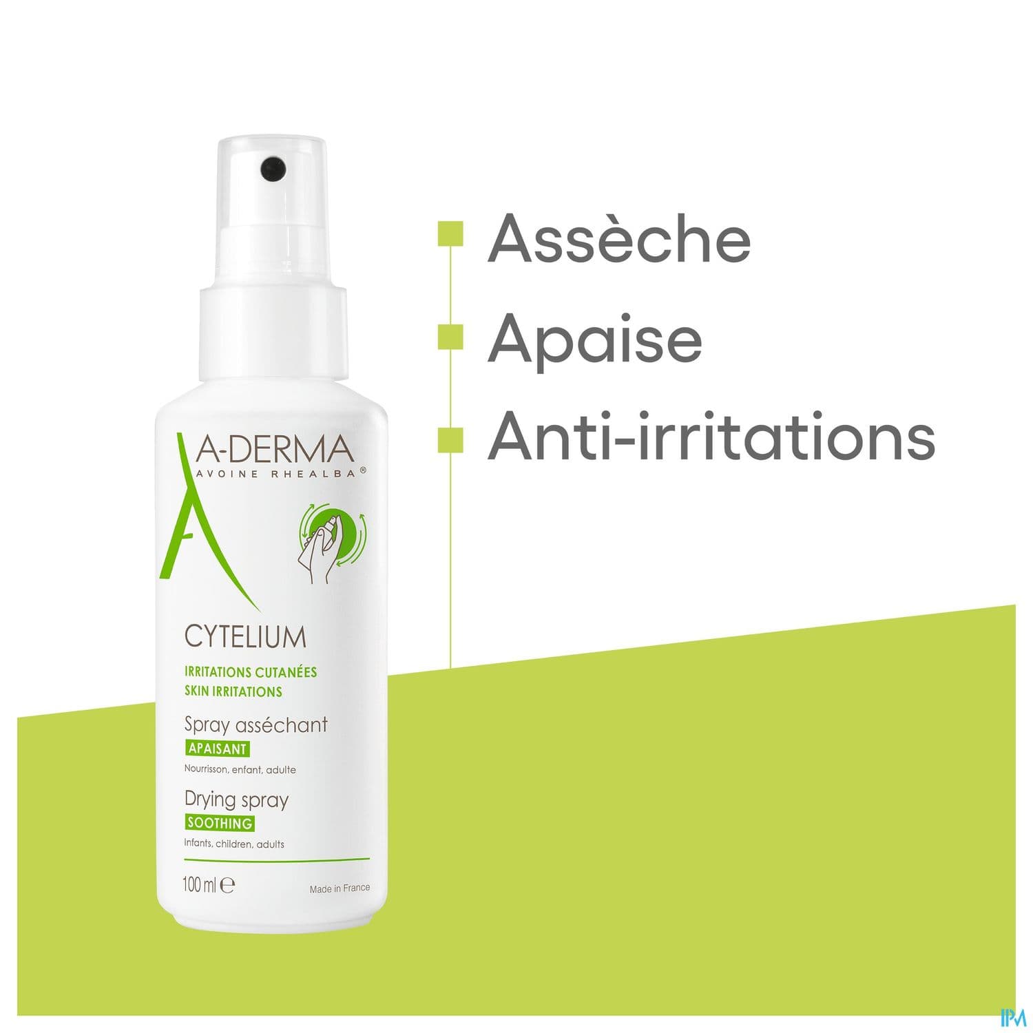 A-DERMA CYTELIUM LOT ASS SPR 100ML