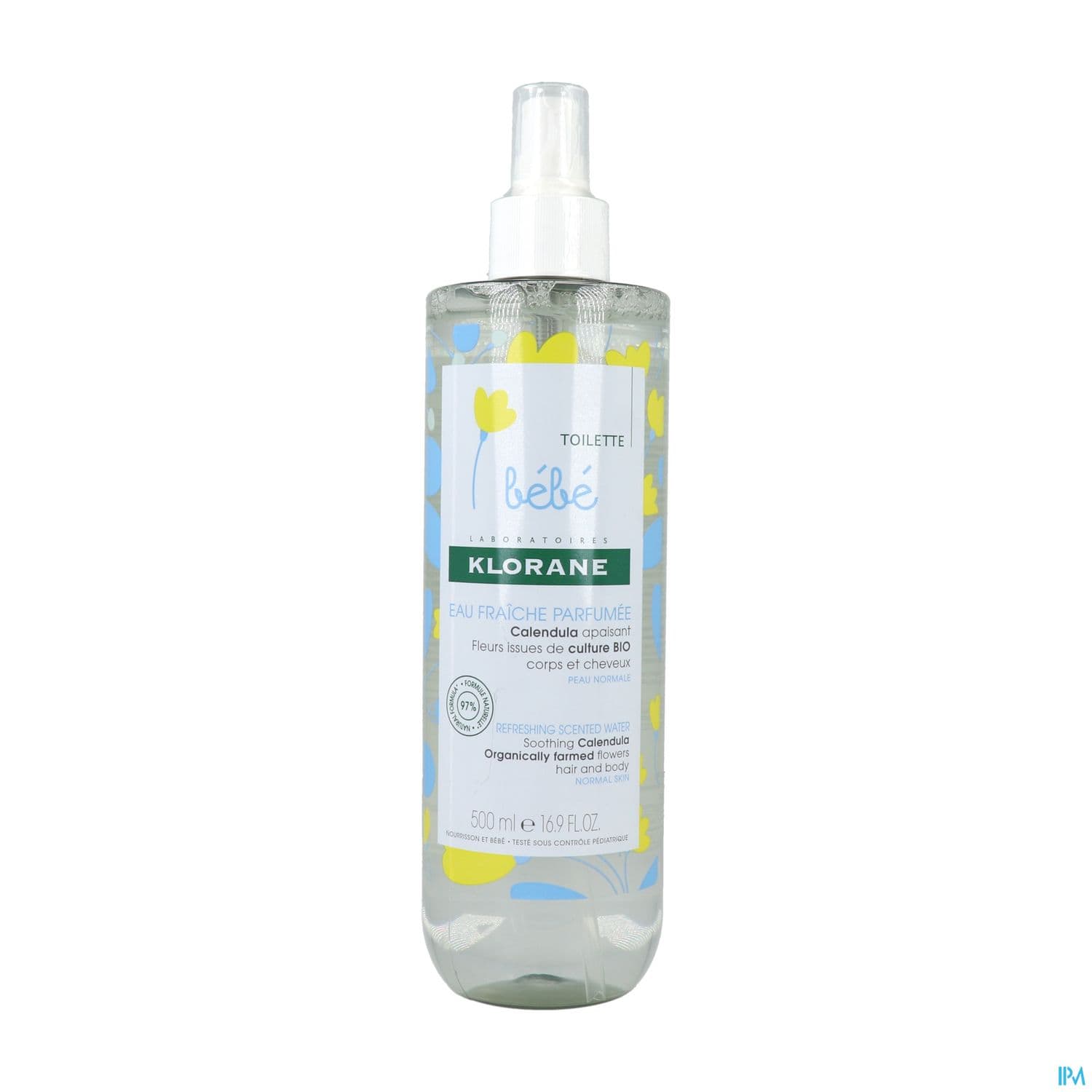 Klorane Bebe Eau Fraiche Parfumee 500ml