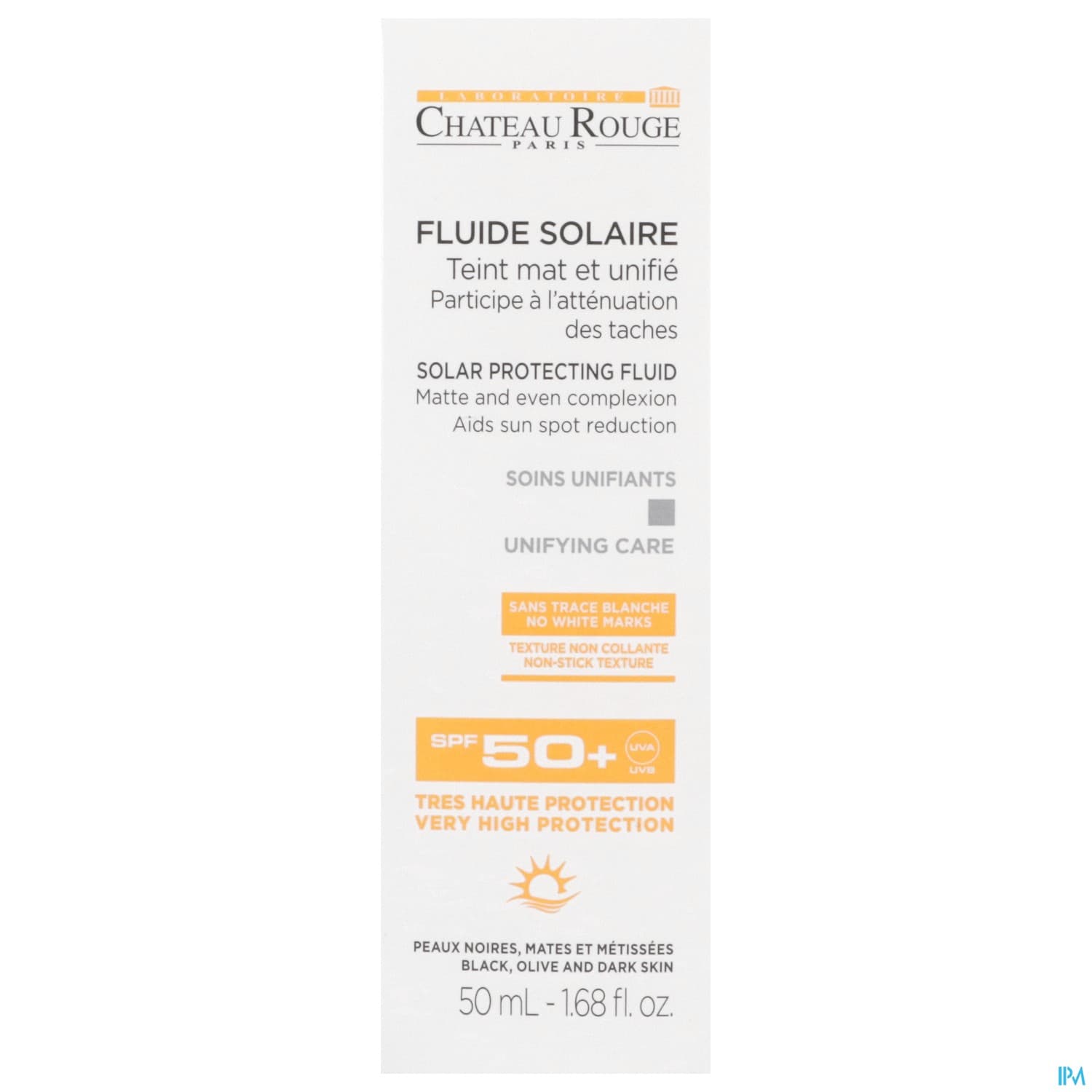 CHATEAU RGE FLUIDE SOL SPF50+ 50ML