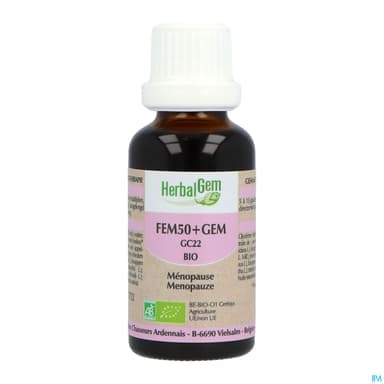 Herbalgem Fem50+gem Gc22 Menopause Bio 30ml