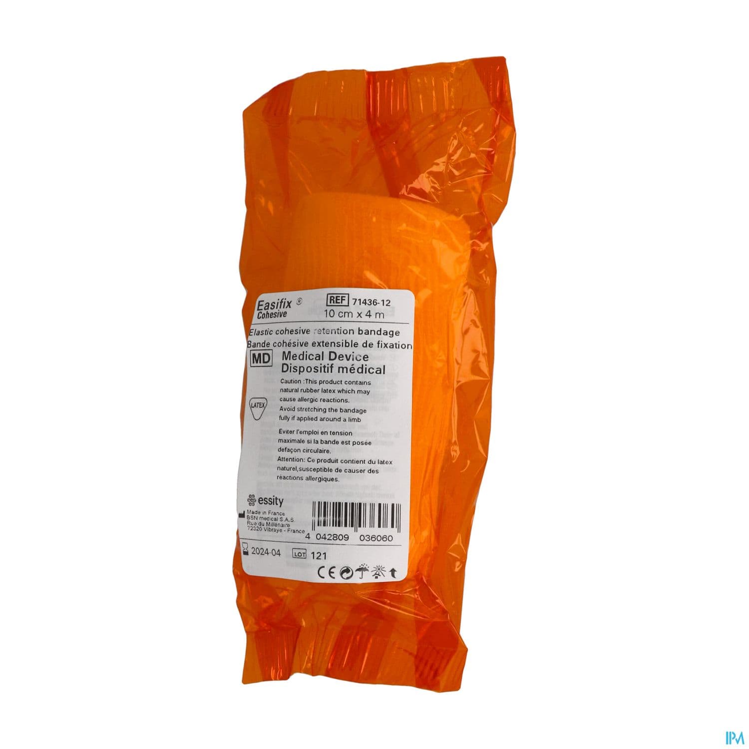 Easifix Bande De Fixation Cohesive 4m X 10cm — Pharmacie du 13eme 24/24