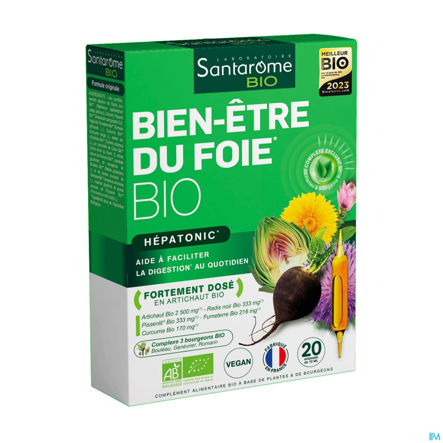 SANTAROME BIO BIEN-ETRE FOIE AMP20 — Pharmacie de la Plaine - Saint-Denis