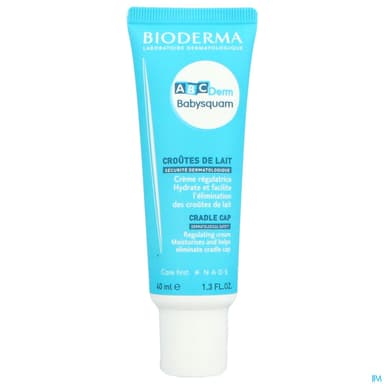 Bioderma Abcderm Babysquam Creme Hydratante Keratoreg 40ml