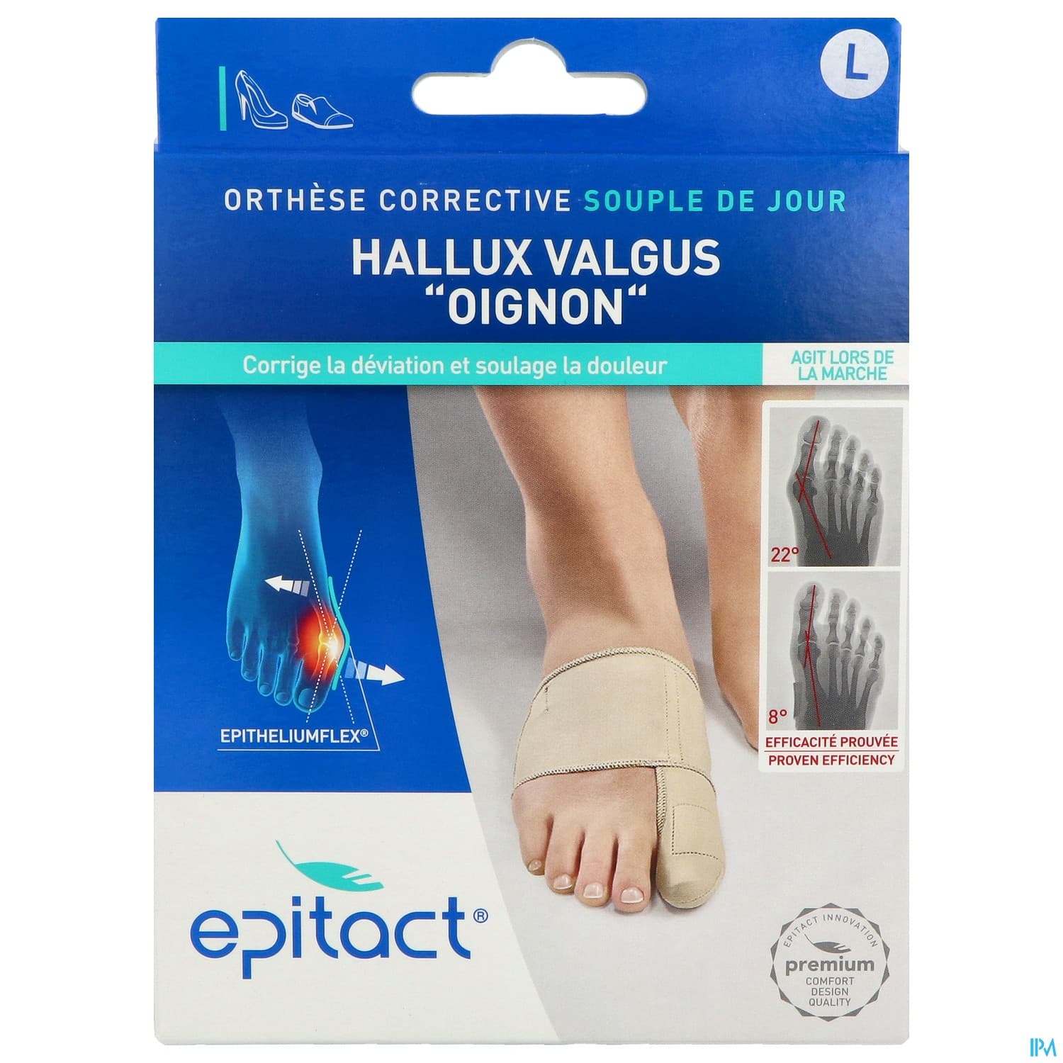 ORTHESE EPITACT HALLUX VALG JOUR L