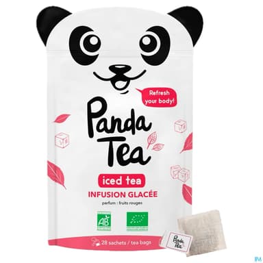 Panda Tea Iced Tea Fruits Rouges Bio Infusette 28
