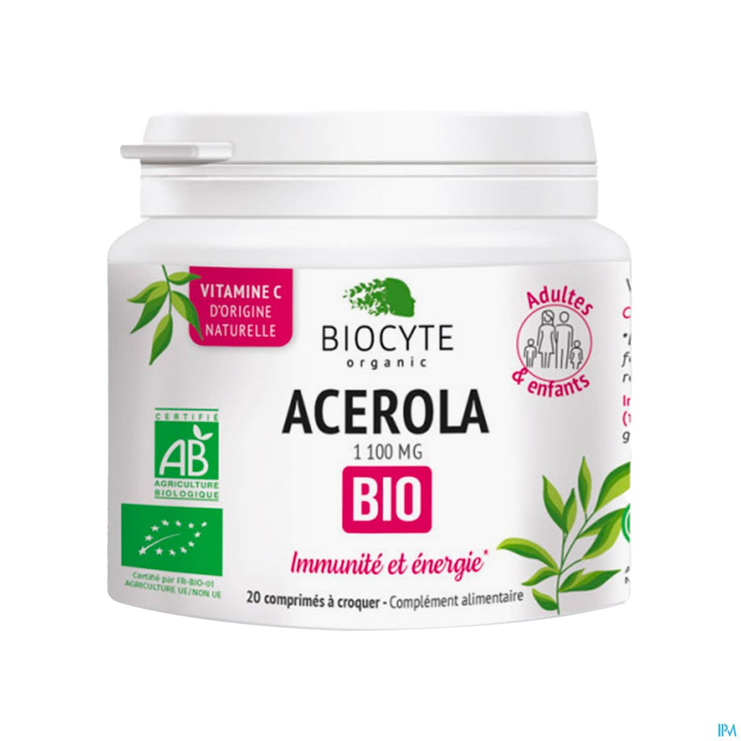 Biocyte Acerola Bio Comprime 20