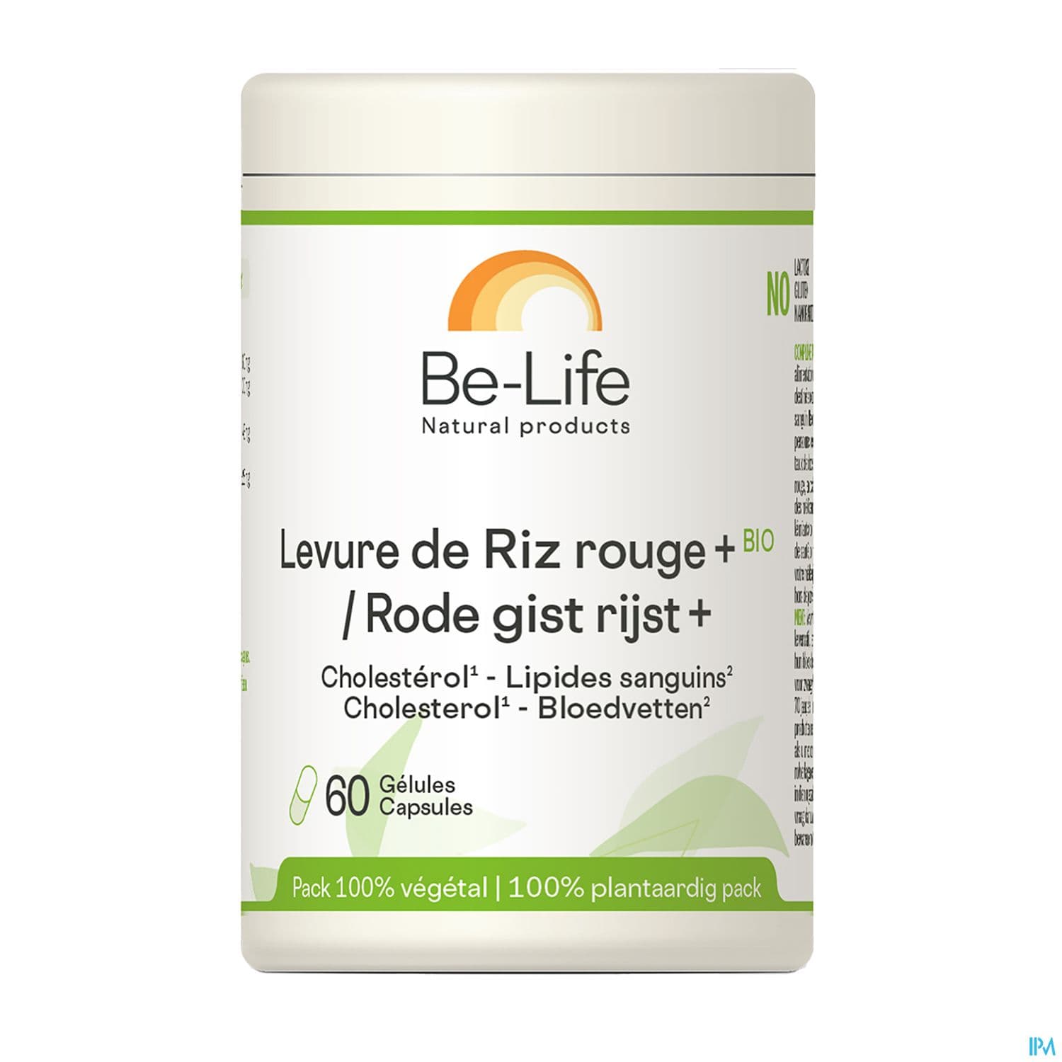 Be Life Levure De Riz Rouge Gelule 60