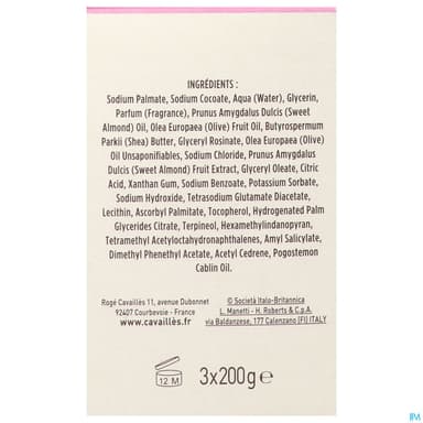 CAVAILLES SAV SURG AMANDE 200GX3