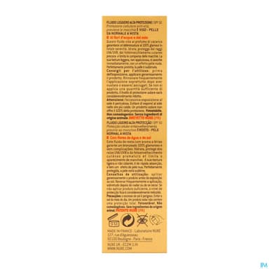NUXE SUN FLUID LEG SPF50 50ML