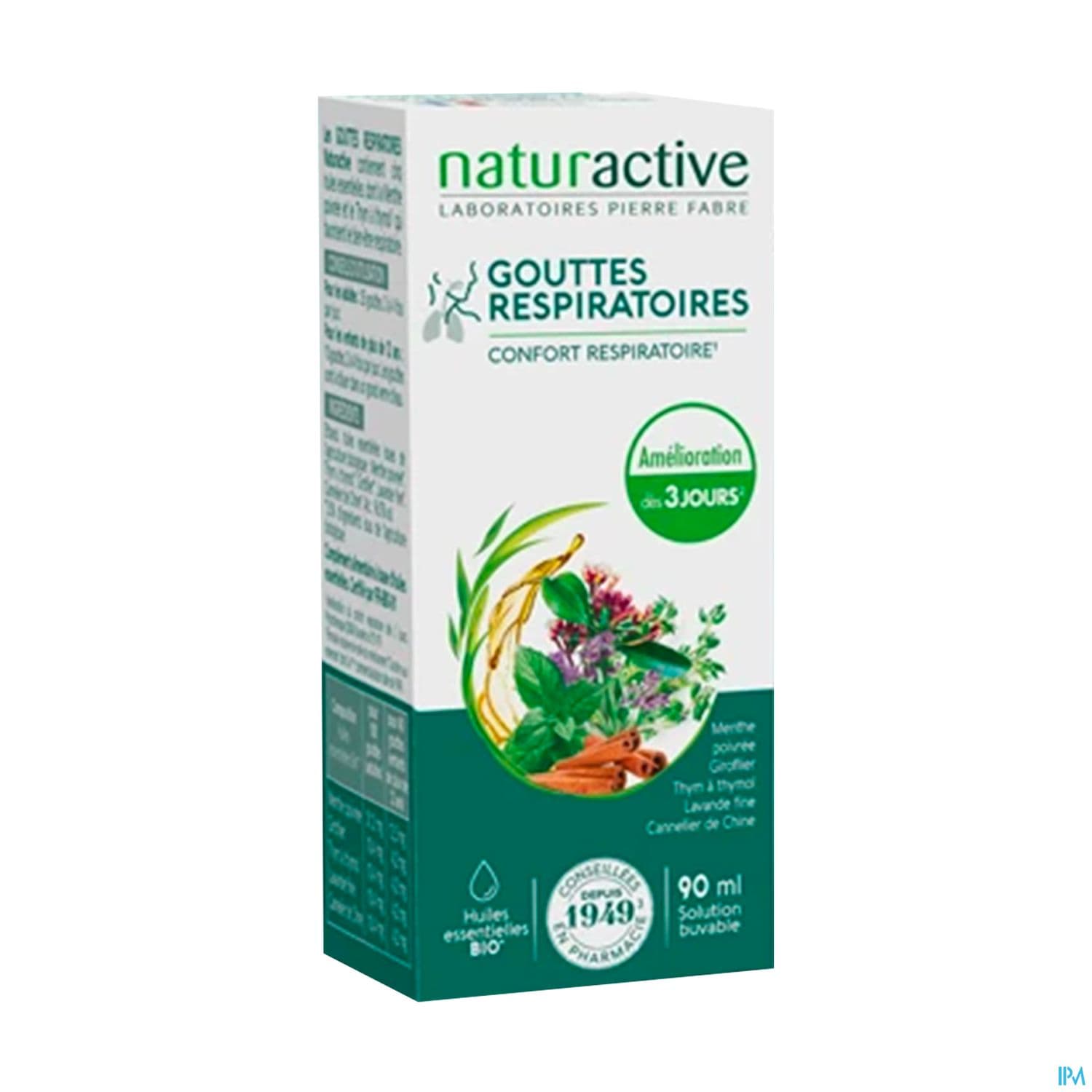 NATURACTIV GTTE RESPIRATOIRE 90ML