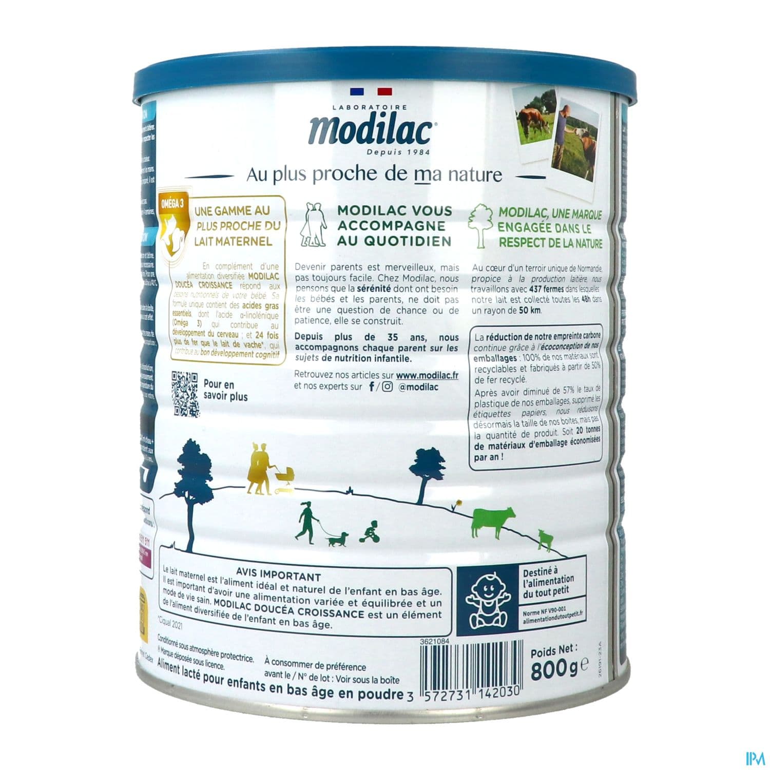 MODILAC 3 DOUCEA CROISS 800G