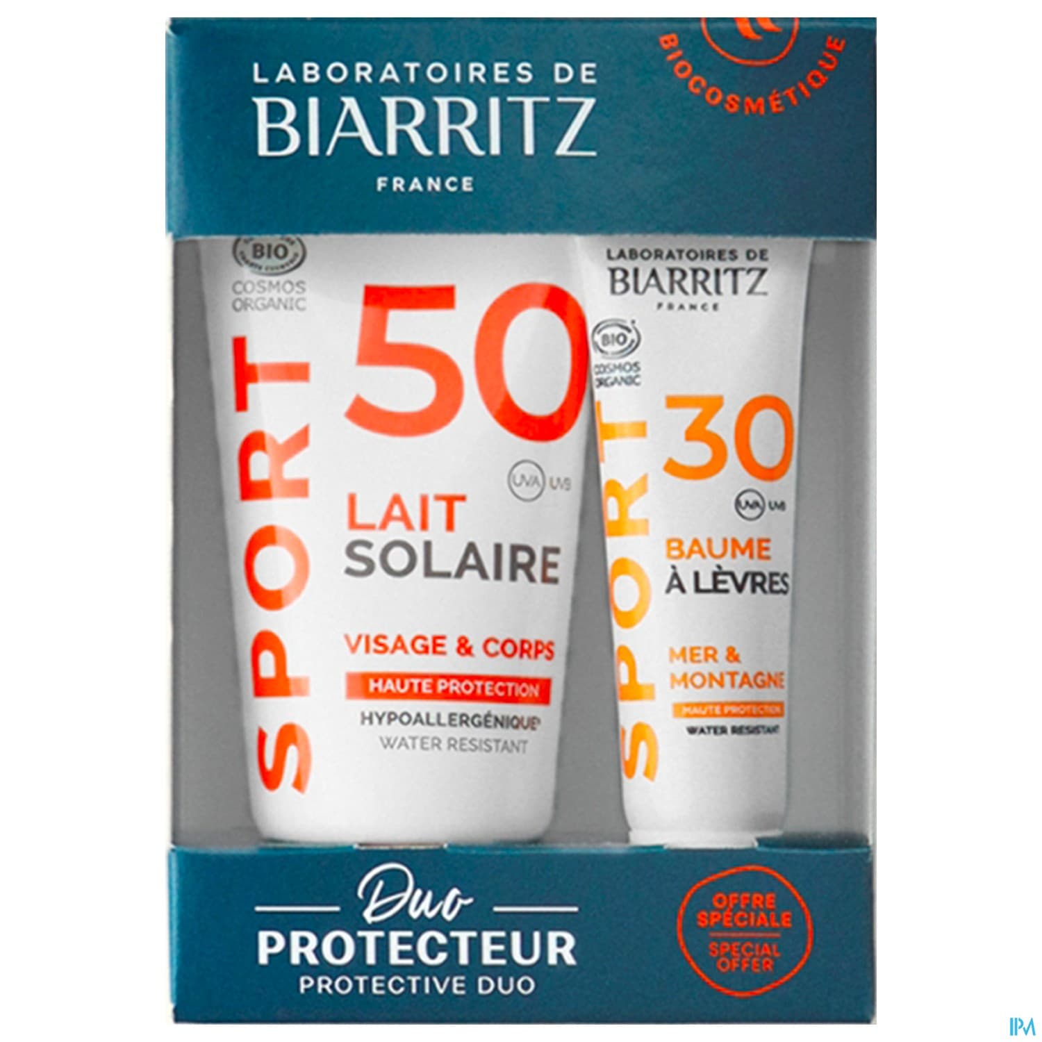 LDBIARRITZ SPORT LAIT SPF50 + LEV