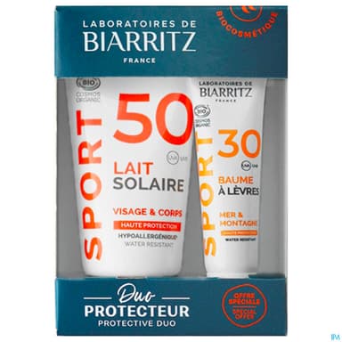 LDBIARRITZ SPORT LAIT SPF50 + LEV