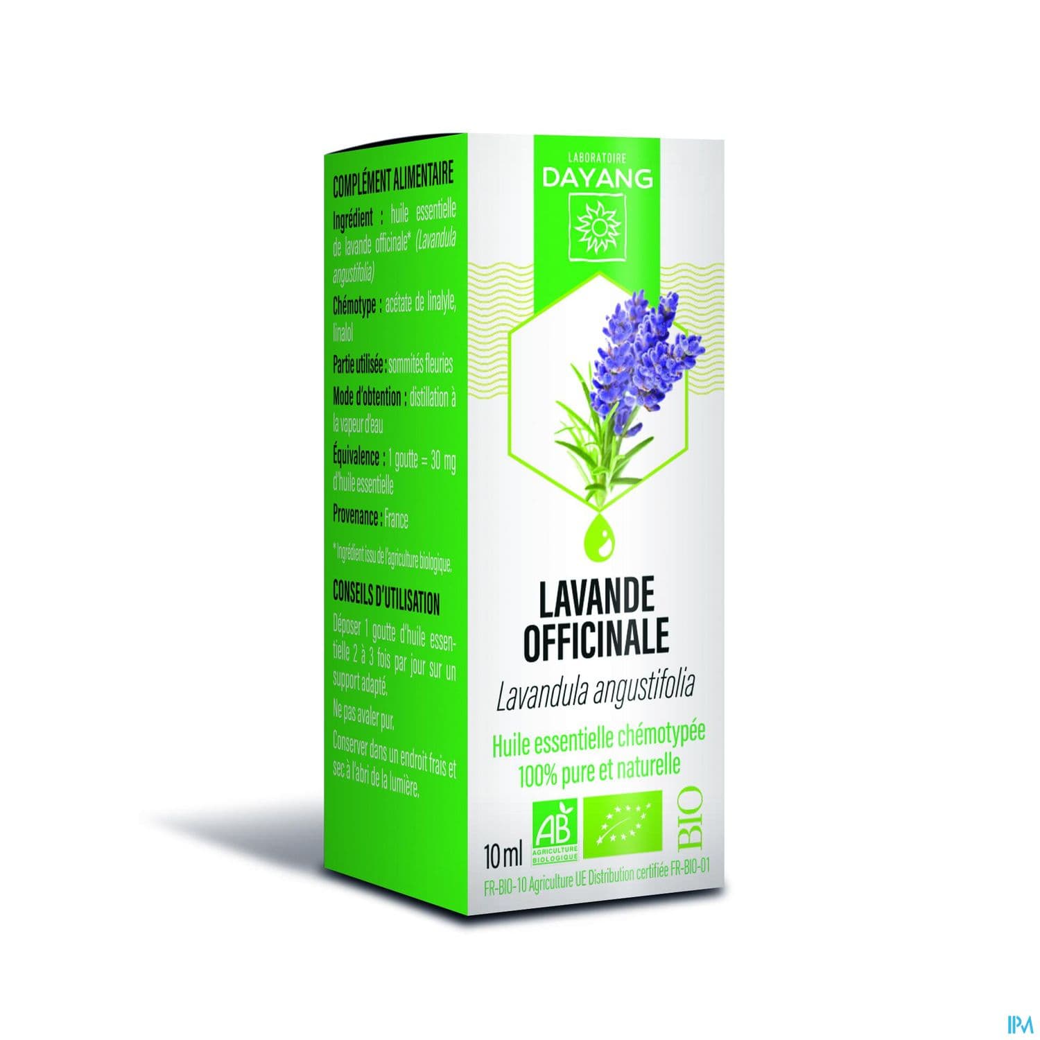 Dayang Huile Essentielle Lavande Officinale Bio 10ml