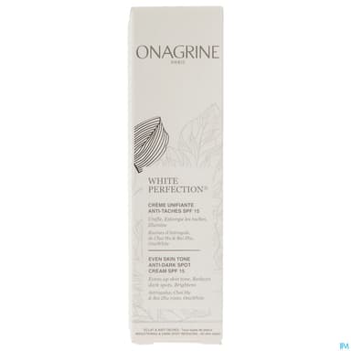 Onagrine White Perfection Creme Unifiante Antitaches Spf15 40ml