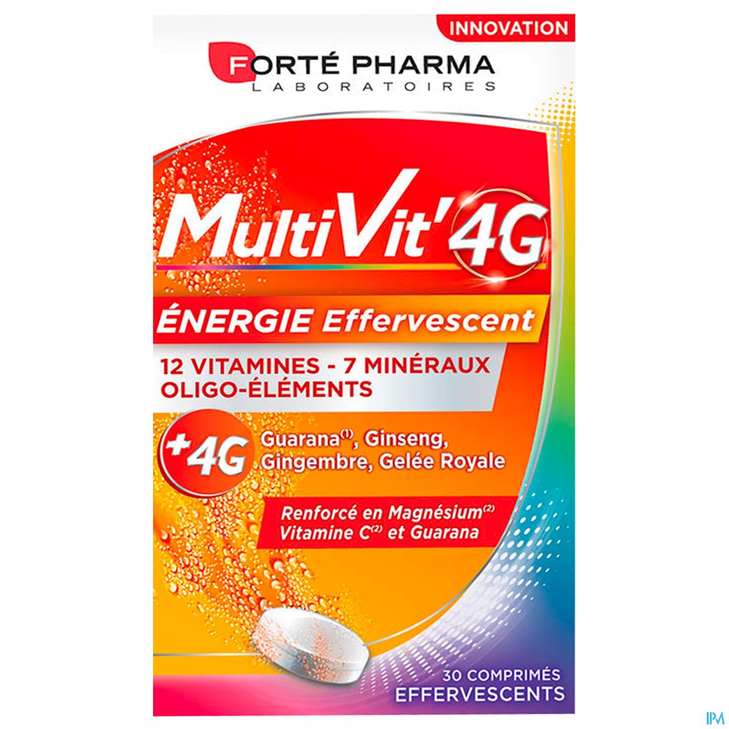 MULTIVIT'4G ENERGIE CPR EFFERV 30
