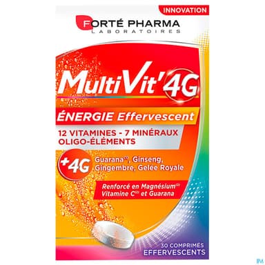 MULTIVIT'4G ENERGIE CPR EFFERV 30