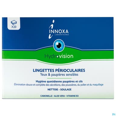 Innoxa Hydravision Lingette Perioculaire 20