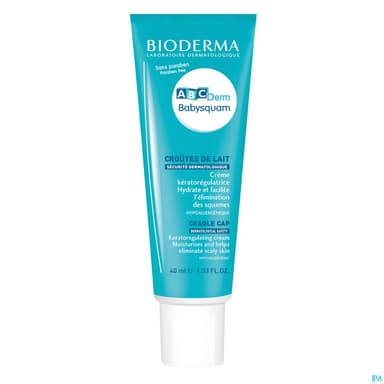 Bioderma Abcderm Babysquam Creme Hydratante Keratoreg 40ml