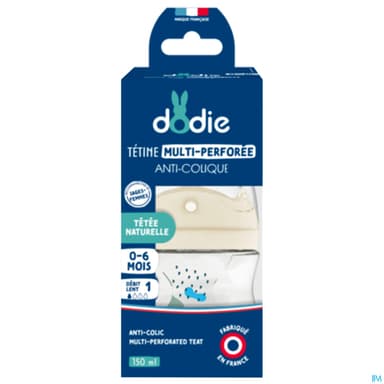 DOD BIB TEAT&RING BLEU 0+ 150ML