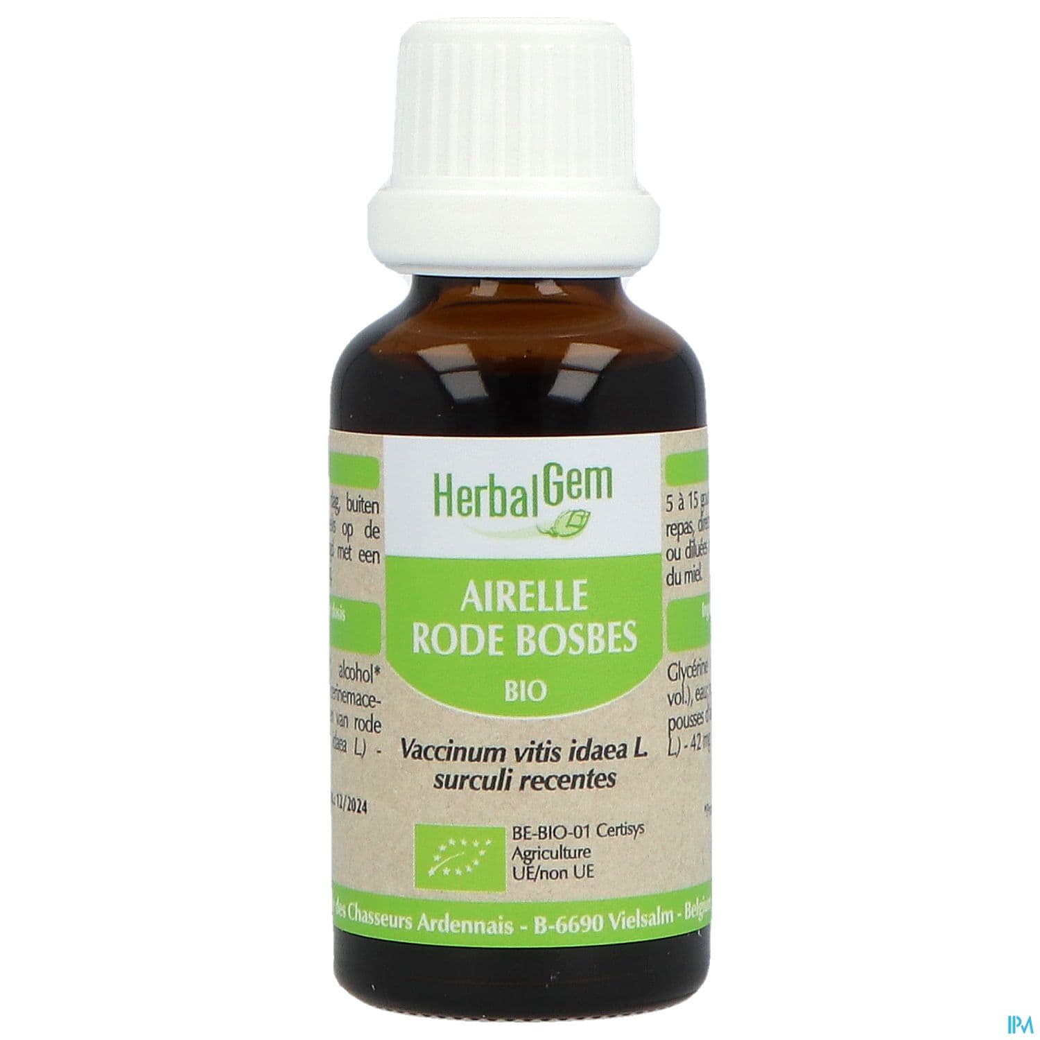 Herbalgem Airelle Jp Bourgeon Macerat Gly Bio 30ml