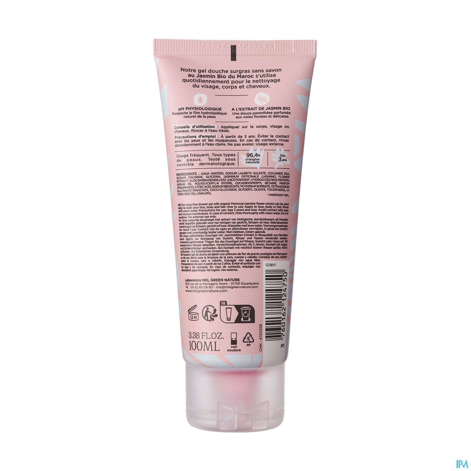 MKL ETHIK GEL DCH JASMIN 100ML