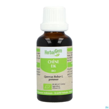 Herbalgem Chene Bourgeon Macerat Glycerin Bio 30ml
