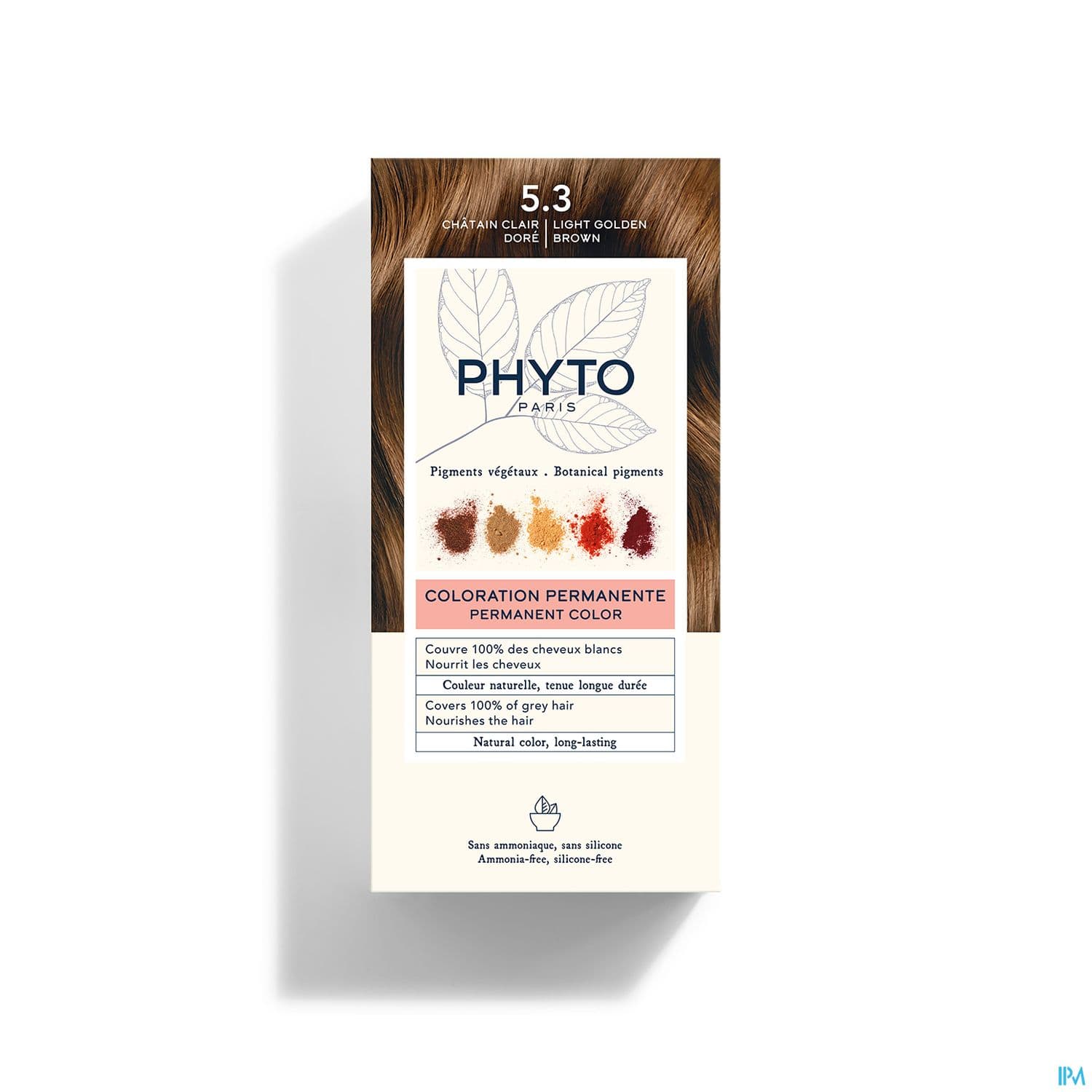 PHYTO COLOR 5,3 CHATAIN CLAIR DORE