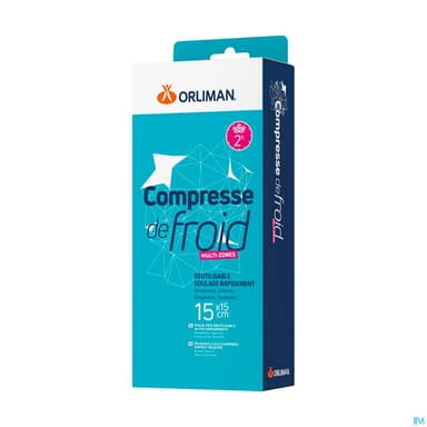 Orliman Compresse De Froid 15cm X 15cm