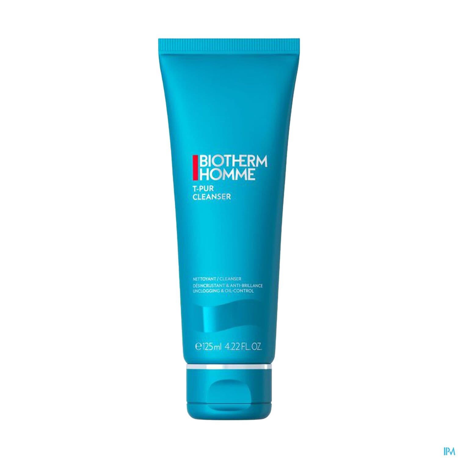 Biotherm Homme T Pur Nettoyant Visage Desincrustant Tube 125ml