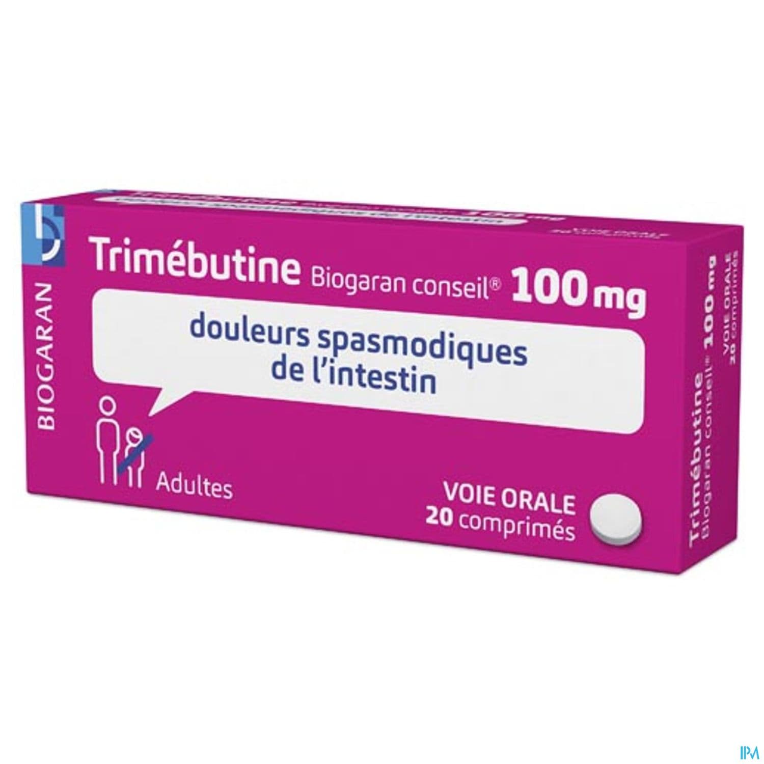 TRIMEBUTINE 100MG BIOG CONS CPR 20