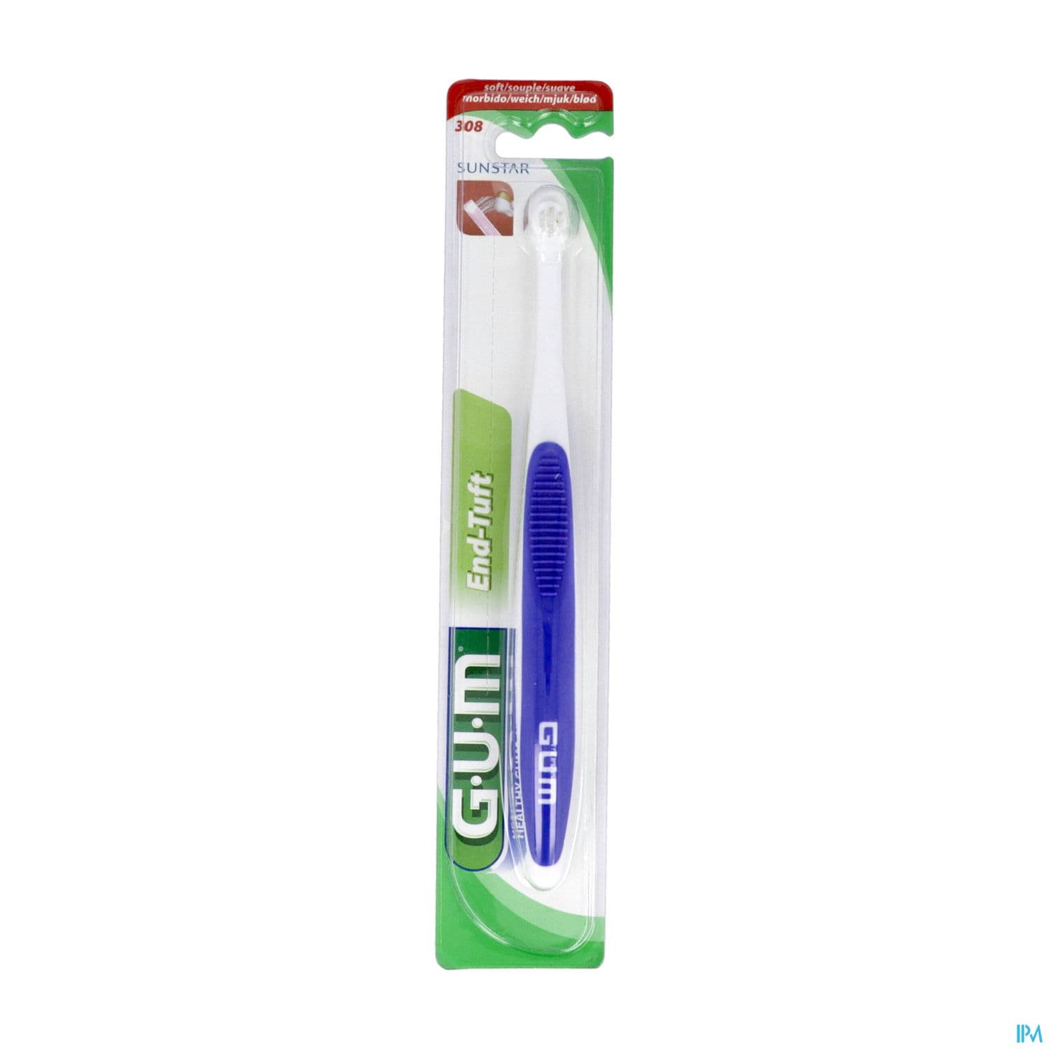 Gum monotouffe brosse à dents (modèle 308)