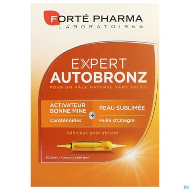 Forte Pharma Expert Autobronz Ampoule Buvable 10ml 20