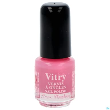 Vitry Vernis Ongles Rose Bonbon Mini 4ml