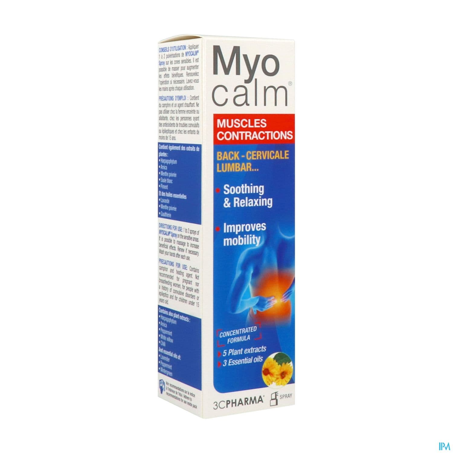 3C PHARMA MYOCALM SPR100ML