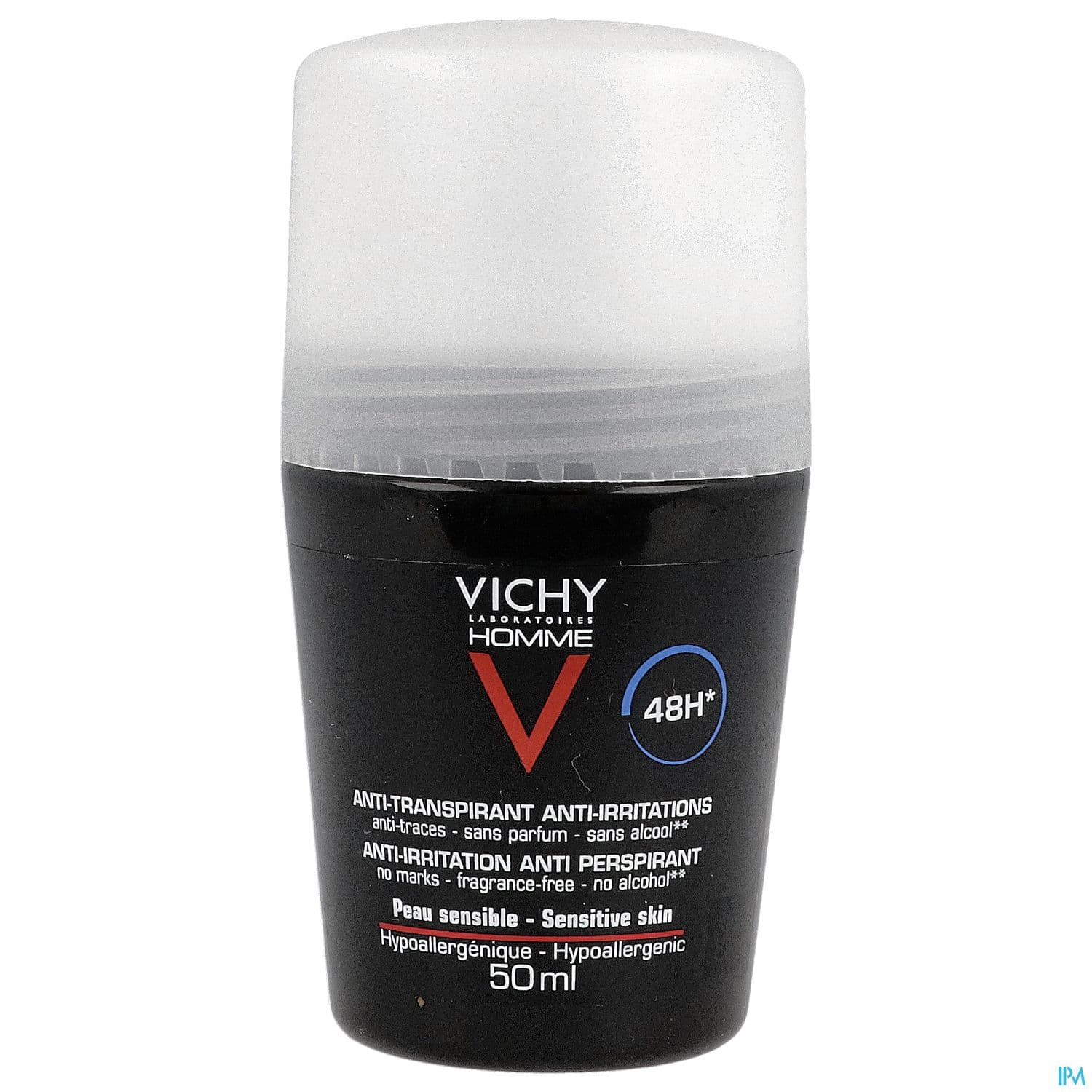 Vichy Homme Antitranspirant Bille Antiirritations 48h 50ml
