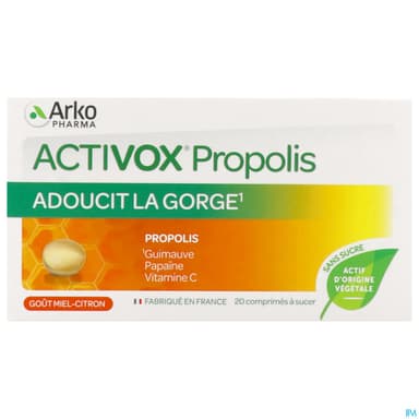 ACTIVOX PROPOLIS CPR SUCER 20