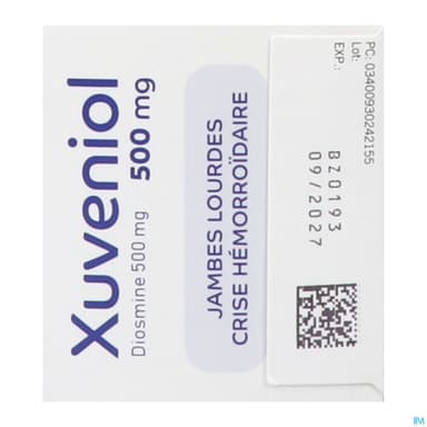 Xuveniol 500mg Comprime Pellicule 60