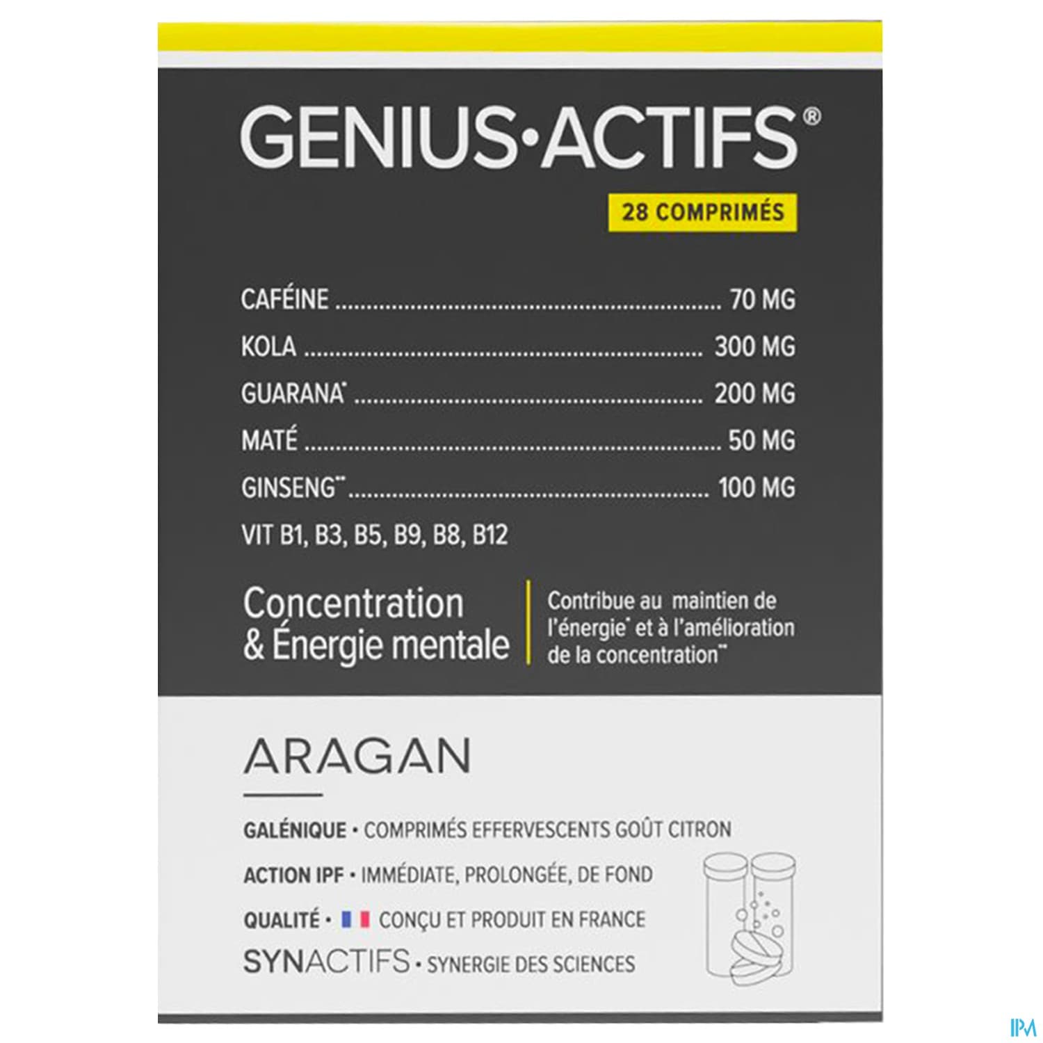 Synactifs Geniusactifs Comprime 28