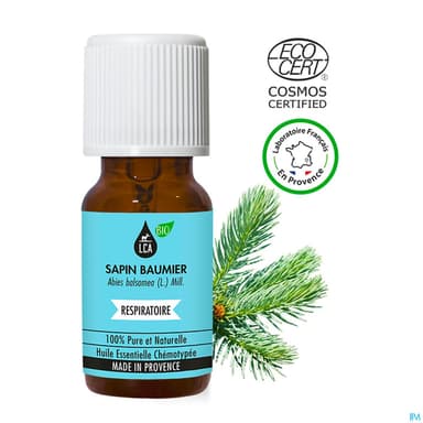 Lca Huile Essentielle De Sapin Baumier Bio 10ml
