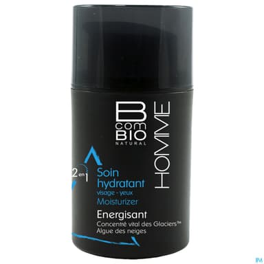Bcombio Homme Soin Hydratant Energisant Flacon Pompe 50ml