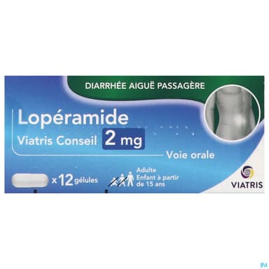 Loperamide Viatris 2mg Gelule 12