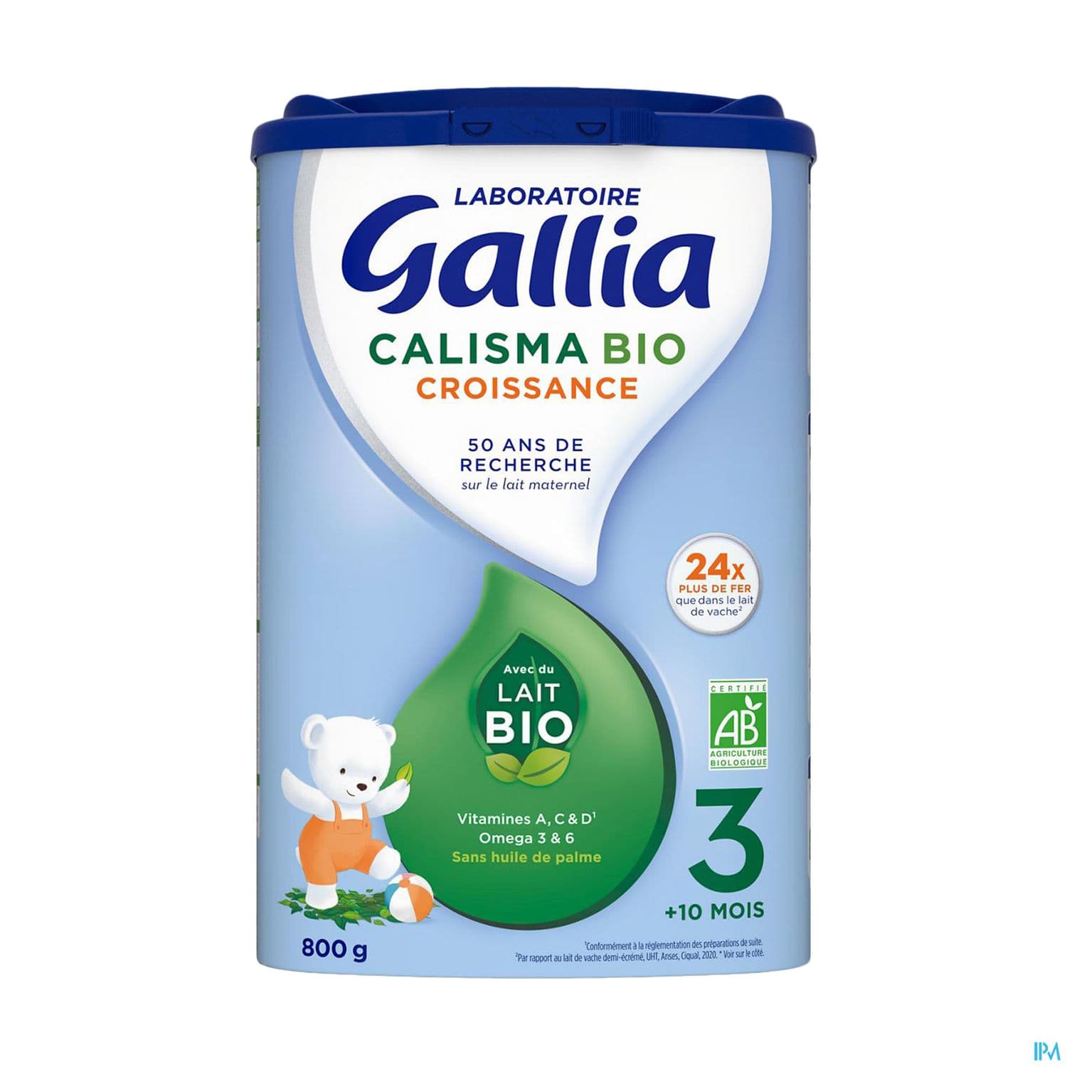 GALLIA CALISMA CROISSANCE BIO 800G