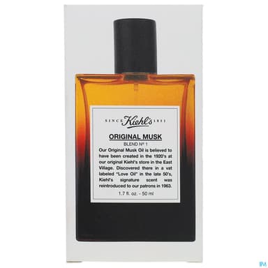 Kiehl's Eau De Toilette Original Musk 50ml