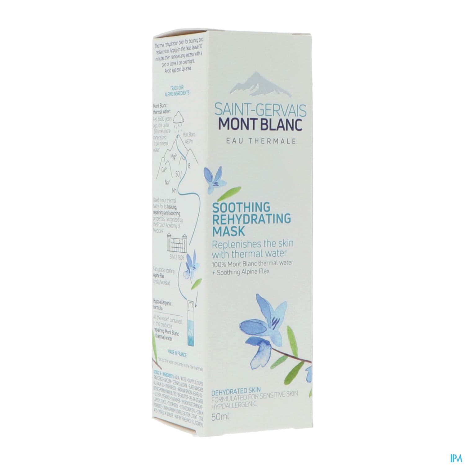 Saint Gervais Mont Blanc Masque Rehydratation Apaisant 50ml