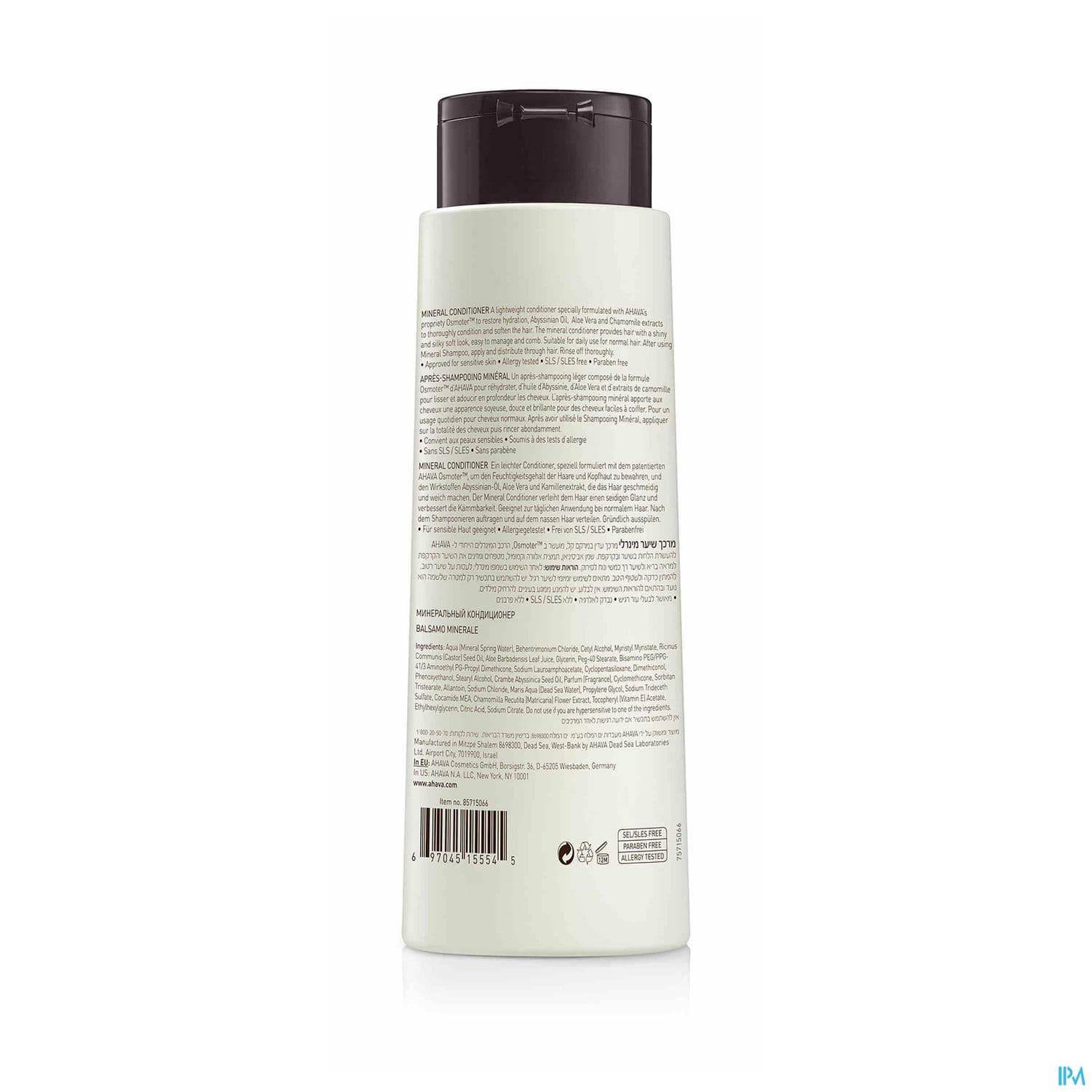 AHAVA AP/SH MINERAL 400ML